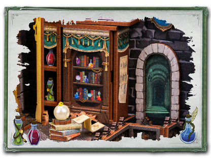 Sala común de Slytherin  - Book nook: nivel AVANZADO