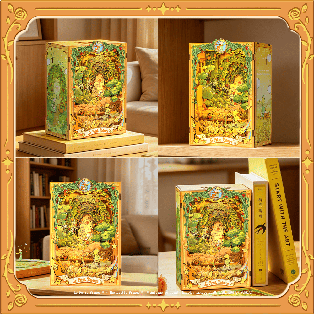 El Principito: La pradera - Book nook XL