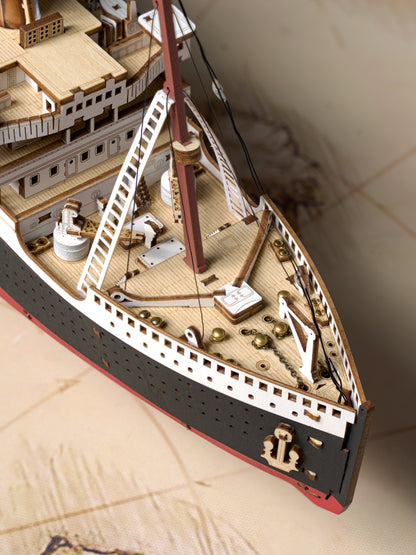 Titanic: Maqueta del barco legendario en miniatura  - Puzzle 3D