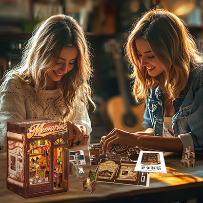 Librería de un músico  - Book nook XL