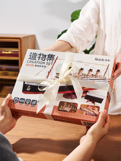 Titanic: Maqueta del barco legendario en miniatura  - Puzzle 3D