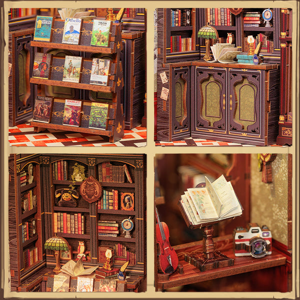 Book Nook: Librería clásica  - Book nook XL