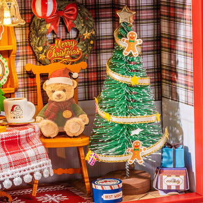 Salón de Navidad - Cuadro Puzzle 3D DIY