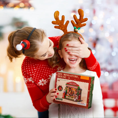 Caseta de Caramelos de Navidad – Miniatura 3D Puzzle