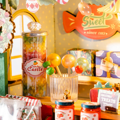 Caseta de Caramelos de Navidad – Miniatura 3D Puzzle