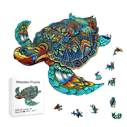 Turtle - Animal Circus Puzzle