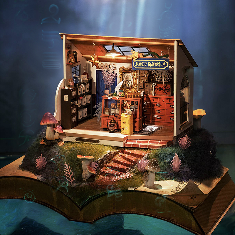 Magic Shop - Book Nook CIRCUS - Miniature World: Advanced Level