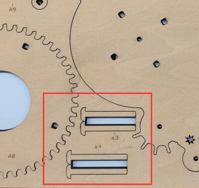 Relógio de parede do engenheiro - quebra-cabeça de circo 3D PUZZLE