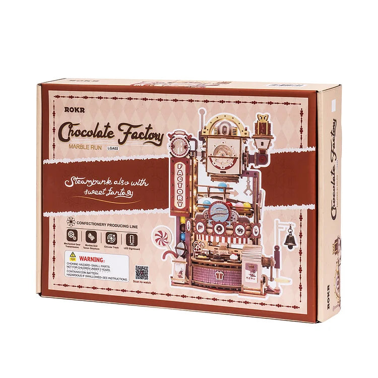 Fábrica de chocolate - quebra-cabeça mecânico CIRCUS Puzzle 3D