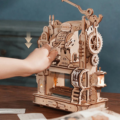 Classic Press Printer - Circus WOODEN 3D PUZZLE 