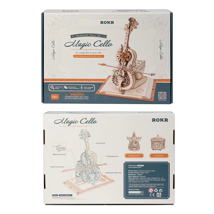 Magic Cello - Circus Puzzle MUSIC BOX