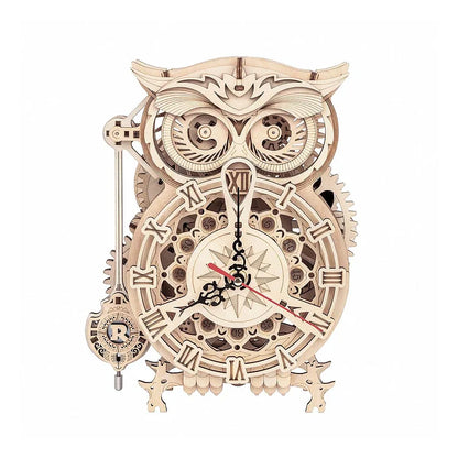 Mechanical Owl Clock - Circus Puzzle 3D PUZZLE