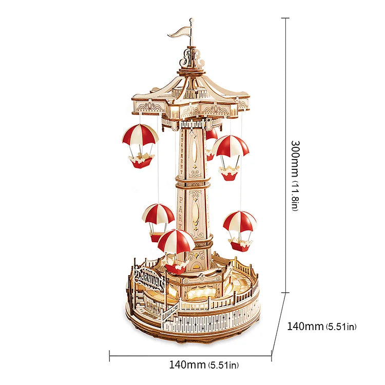 Globos mágicos - Circus Puzzle MUSIC BOX