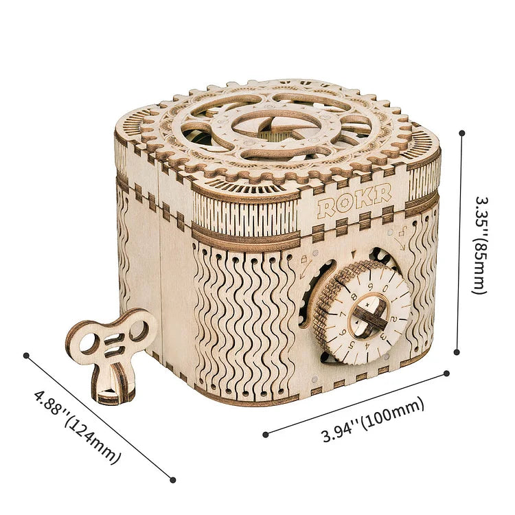 Caja del tesoro - Rompecabezas 3D