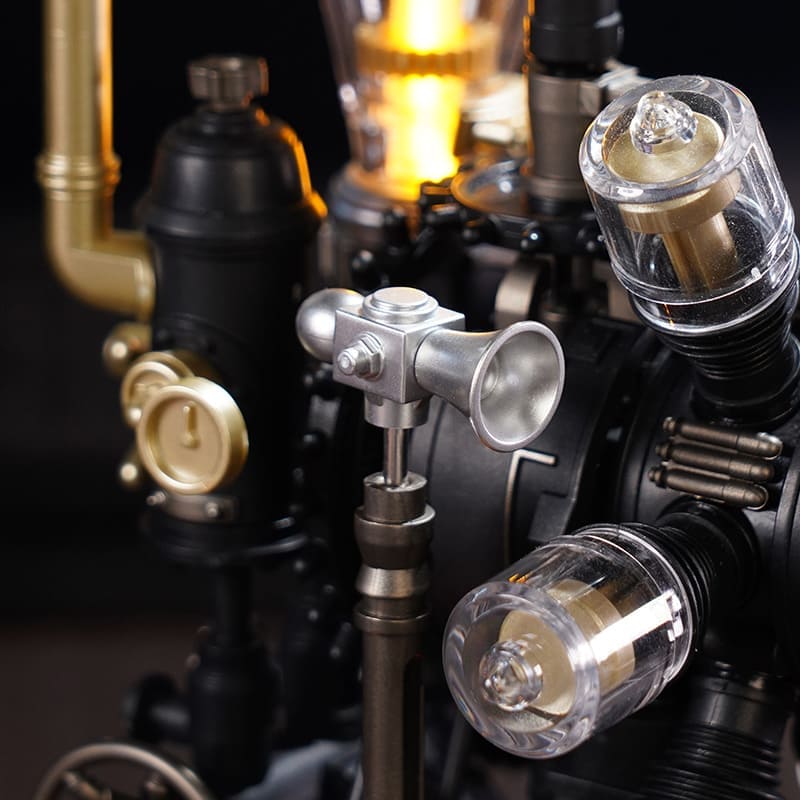 Inventos Legendarios – Helicóptero de Leonardo y Telégrafo Morse | Puzzle Mecánico Steampunk