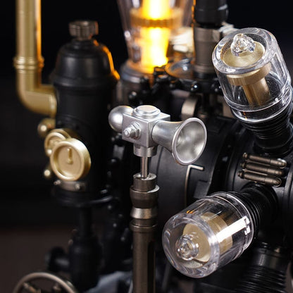 Inventos Legendarios – Helicóptero de Leonardo y Telégrafo Morse | Puzzle Mecánico Steampunk