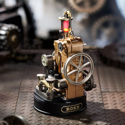 Inventos Legendarios – Helicóptero de Leonardo y Telégrafo Morse | Puzzle Mecánico Steampunk