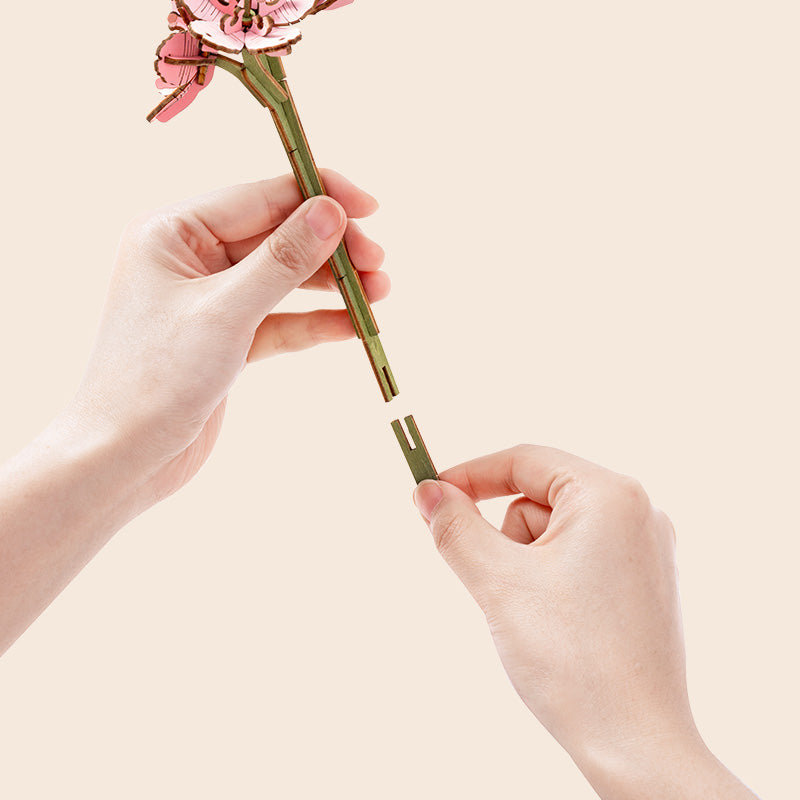 Libro Florido 3D de Madera