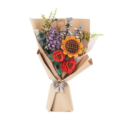 Flower bouquet - Circus Puzzle 3D PUZZLE