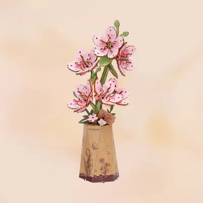 Flores de madera II - Circus Puzzle Flores 3D