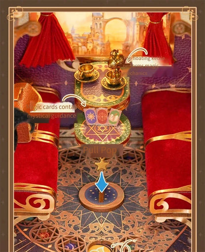 Cabina de Tren del H. Express: Camino al Castillo - Book Nook