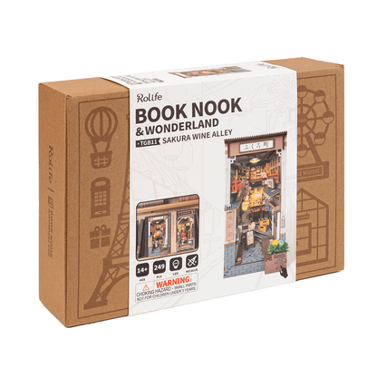 Calle pintoresca japonesa - Book Nook