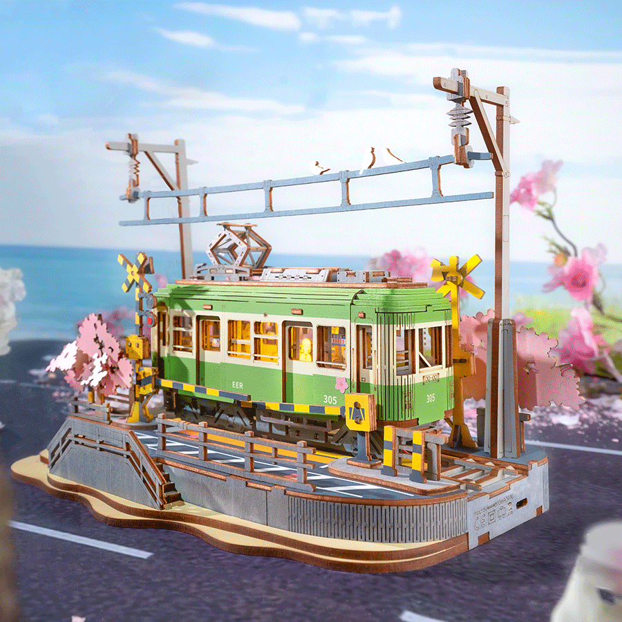 Tren rumbo a japón - Circus Puzzle ROMPECABEZAS 3D