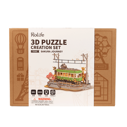 Arquitetura do mundo - Circus Puzzle 3D PUZZLE