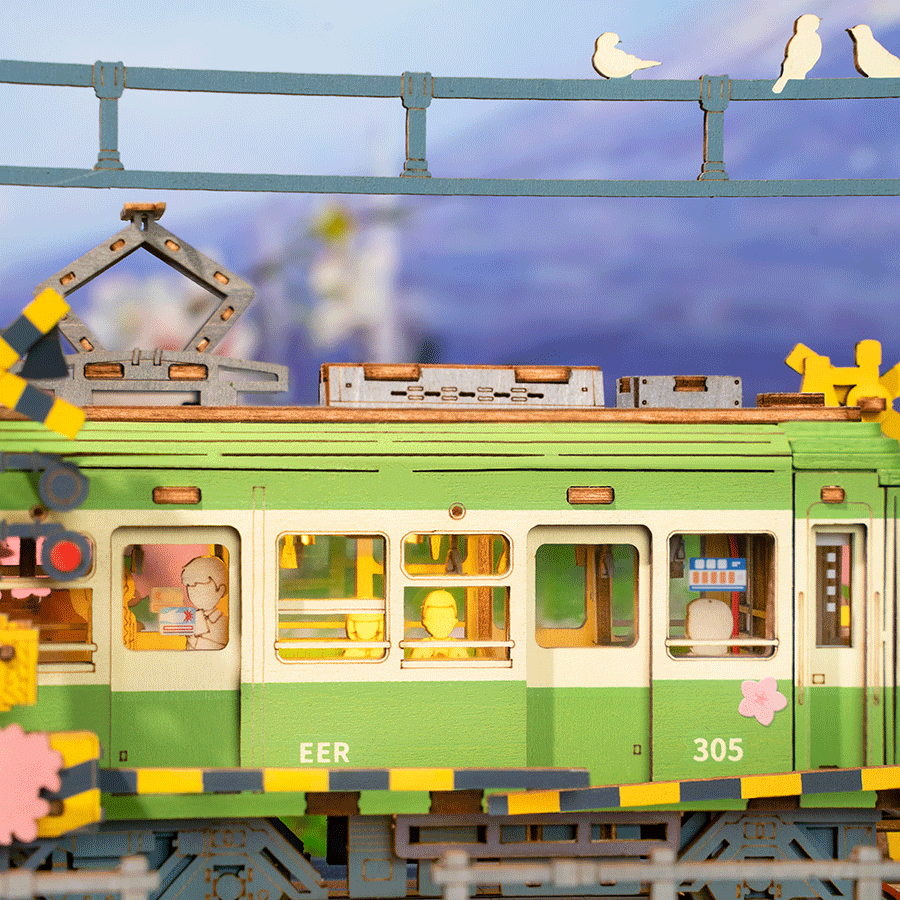 Tren rumbo a japón - Circus Puzzle ROMPECABEZAS 3D