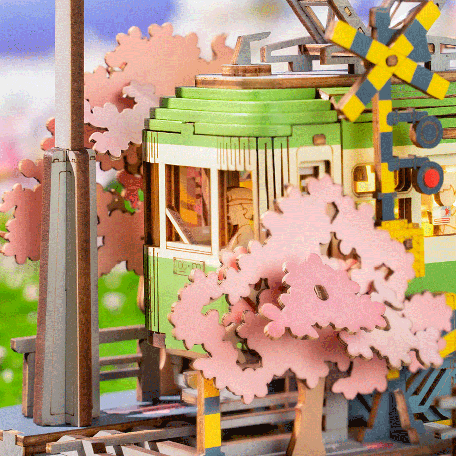 Tren rumbo a japón - Circus Puzzle ROMPECABEZAS 3D