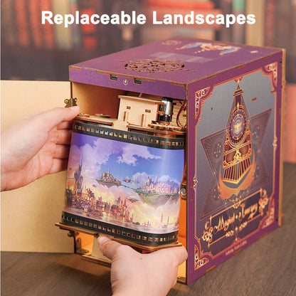 Cabina de Tren del H. Express: Camino al Castillo - Book Nook