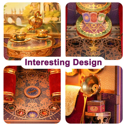 Cabina de Tren del H. Express: Camino al Castillo - Book Nook