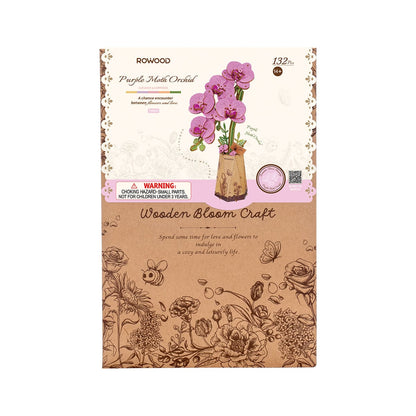 Flores de madera III - Circus Puzzle Flores 3D