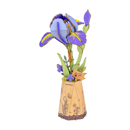 Flores de madera II - Circus Puzzle Flores 3D