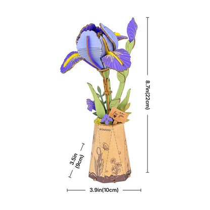 Flores de madera II - Circus Puzzle Flores 3D
