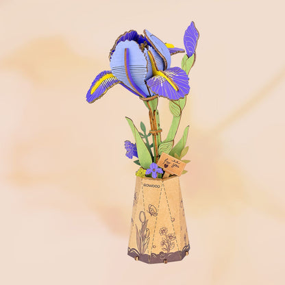 Flores de madera II - Circus Puzzle Flores 3D