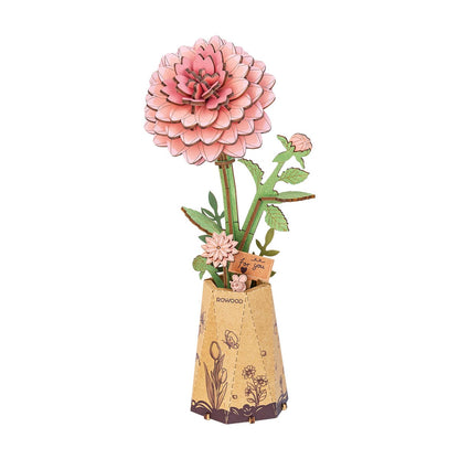 Flores de madera II - Circus Puzzle Flores 3D