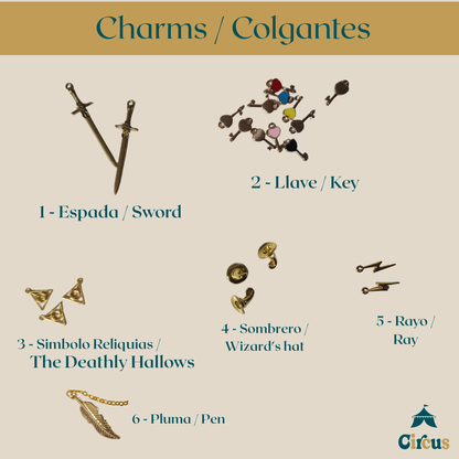 Marcapáginas Charm + Mini Libro (personalizado)