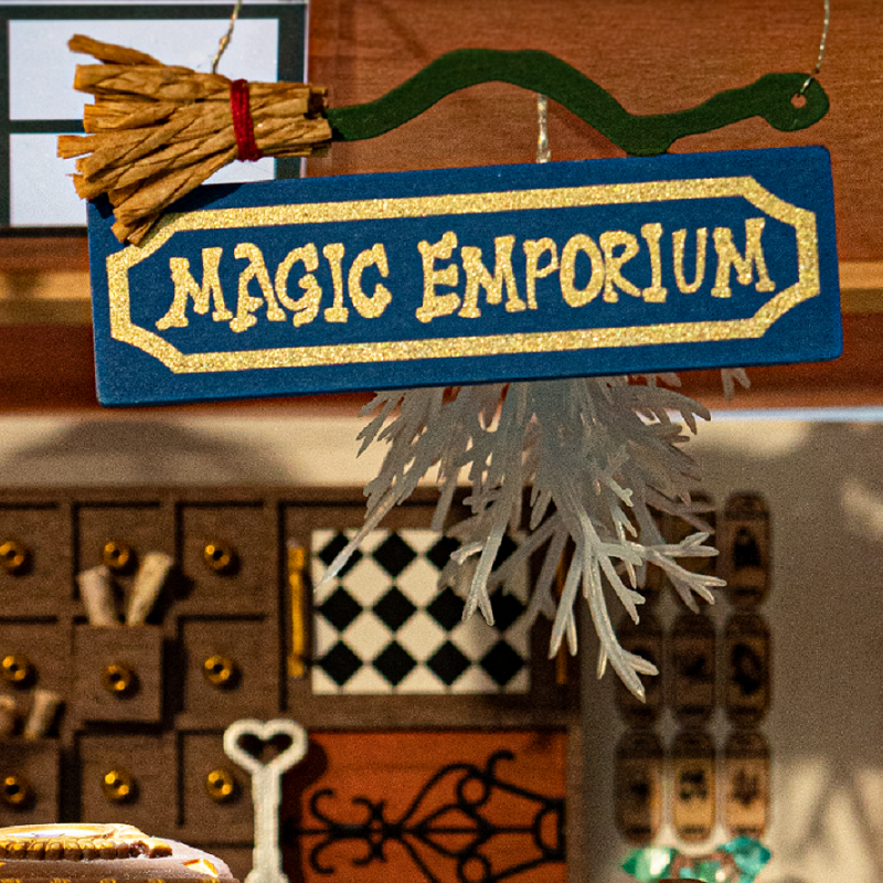 Magic Shop - Book Nook CIRCUS - Miniature World: Advanced Level