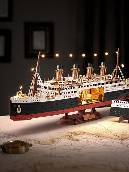 Titanic: Maqueta del barco legendario en miniatura  - Puzzle 3D