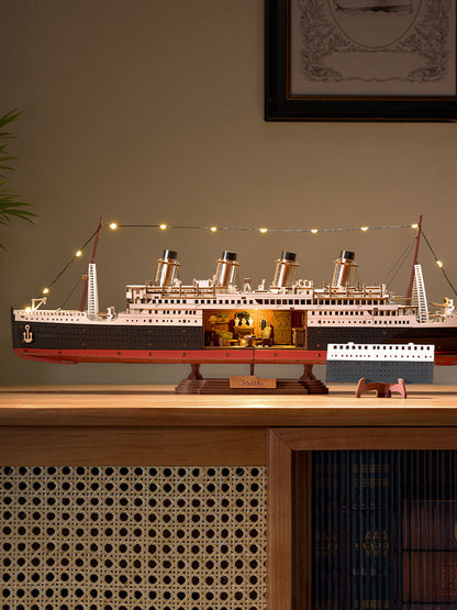 Titanic: Maqueta del barco legendario en miniatura  - Puzzle 3D