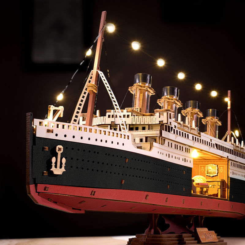 Titanic: Maqueta del barco legendario en miniatura  - Puzzle 3D