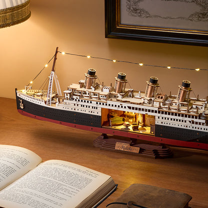 Titanic: Maqueta del barco legendario en miniatura  - Puzzle 3D