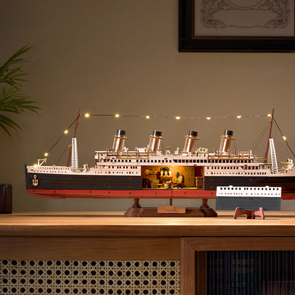 Titanic: Maqueta del barco legendario en miniatura  - Puzzle 3D