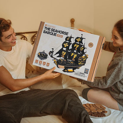 Barco pirata en miniatura  - Puzzle 3D
