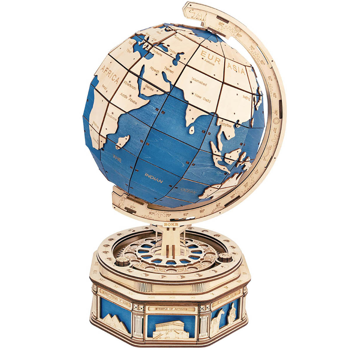Geography Globe - Circus Puzzle 3D PUZZLE
