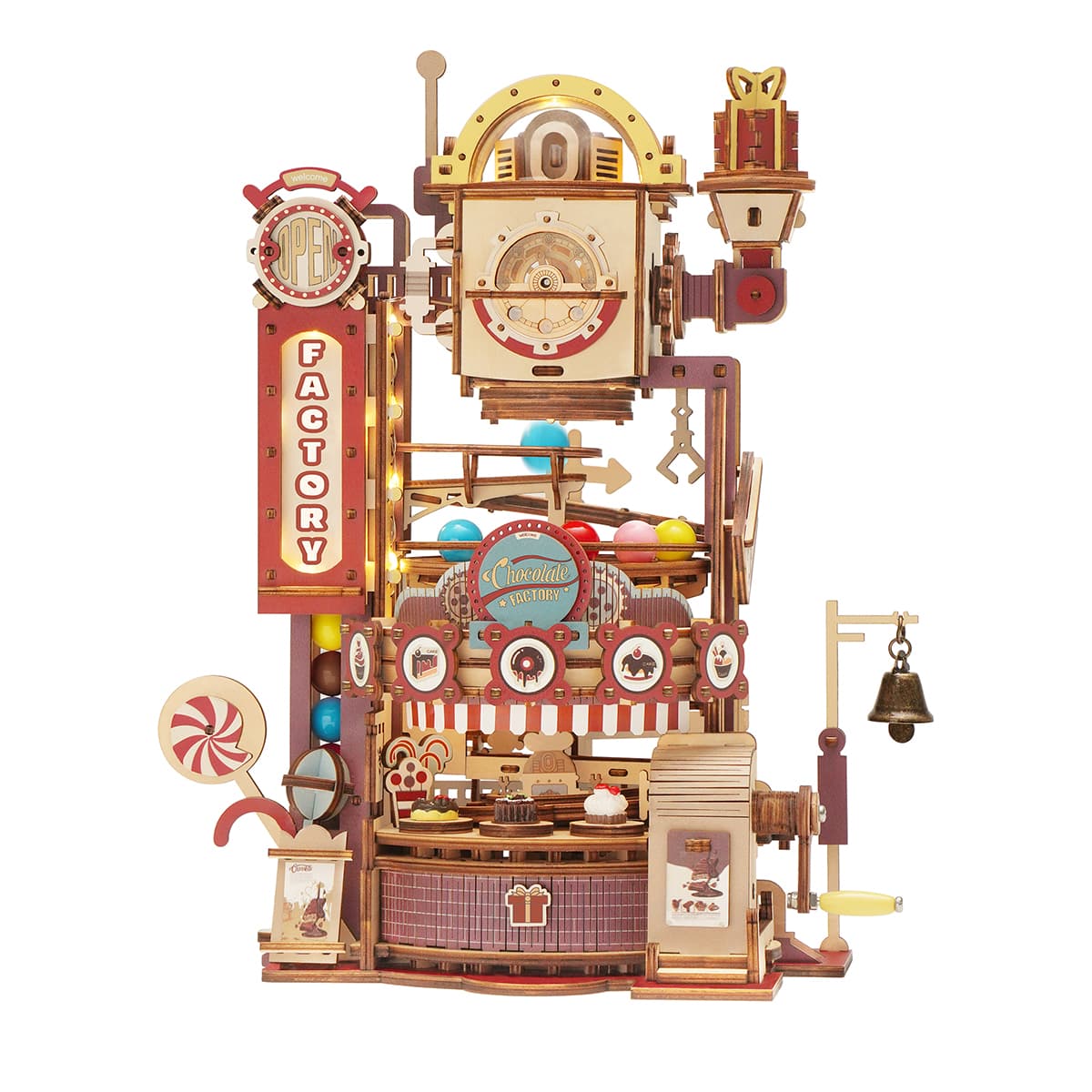 Chocolate factory - CIRCUS Puzzle 3D mechanical puzzle