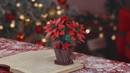 Planta de la Navidad – Puzzle de madera 3D