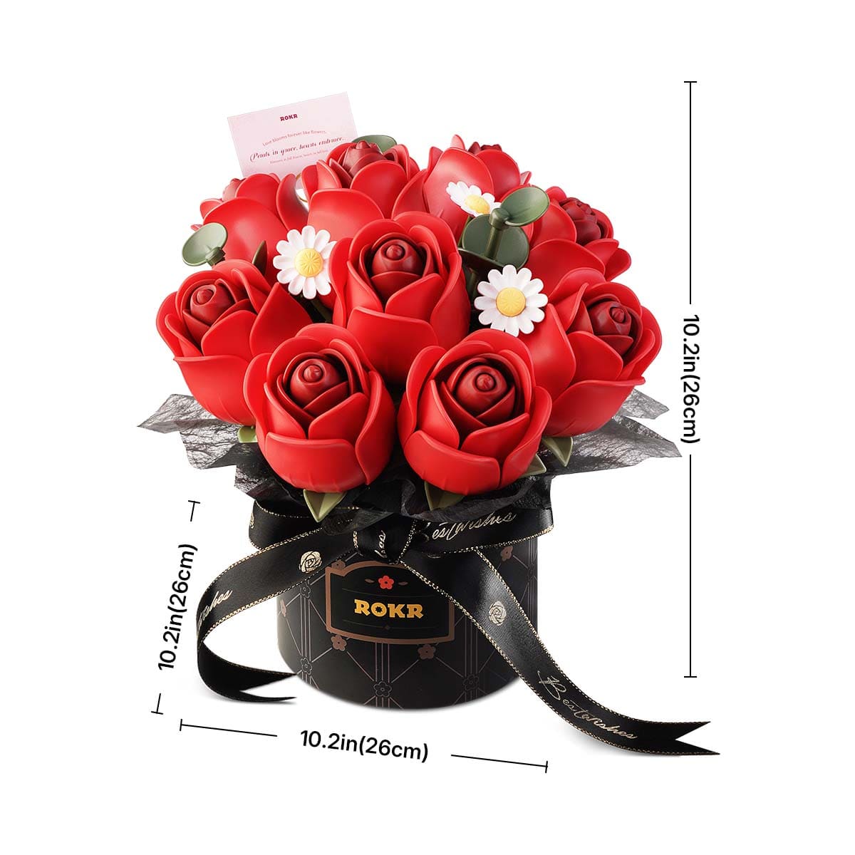 Rosas góticas -  Circus Puzzle Flores 3D