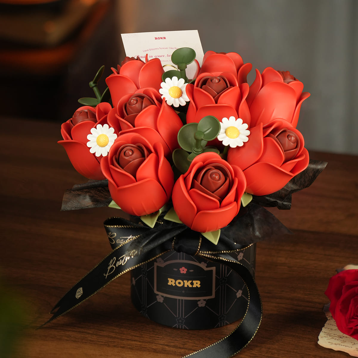 Rosas góticas -  Circus Puzzle Flores 3D
